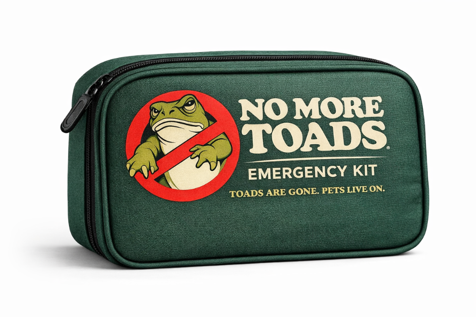 Emergency Kit — No More Toads cane toad emergency kit for Queensland pet owners