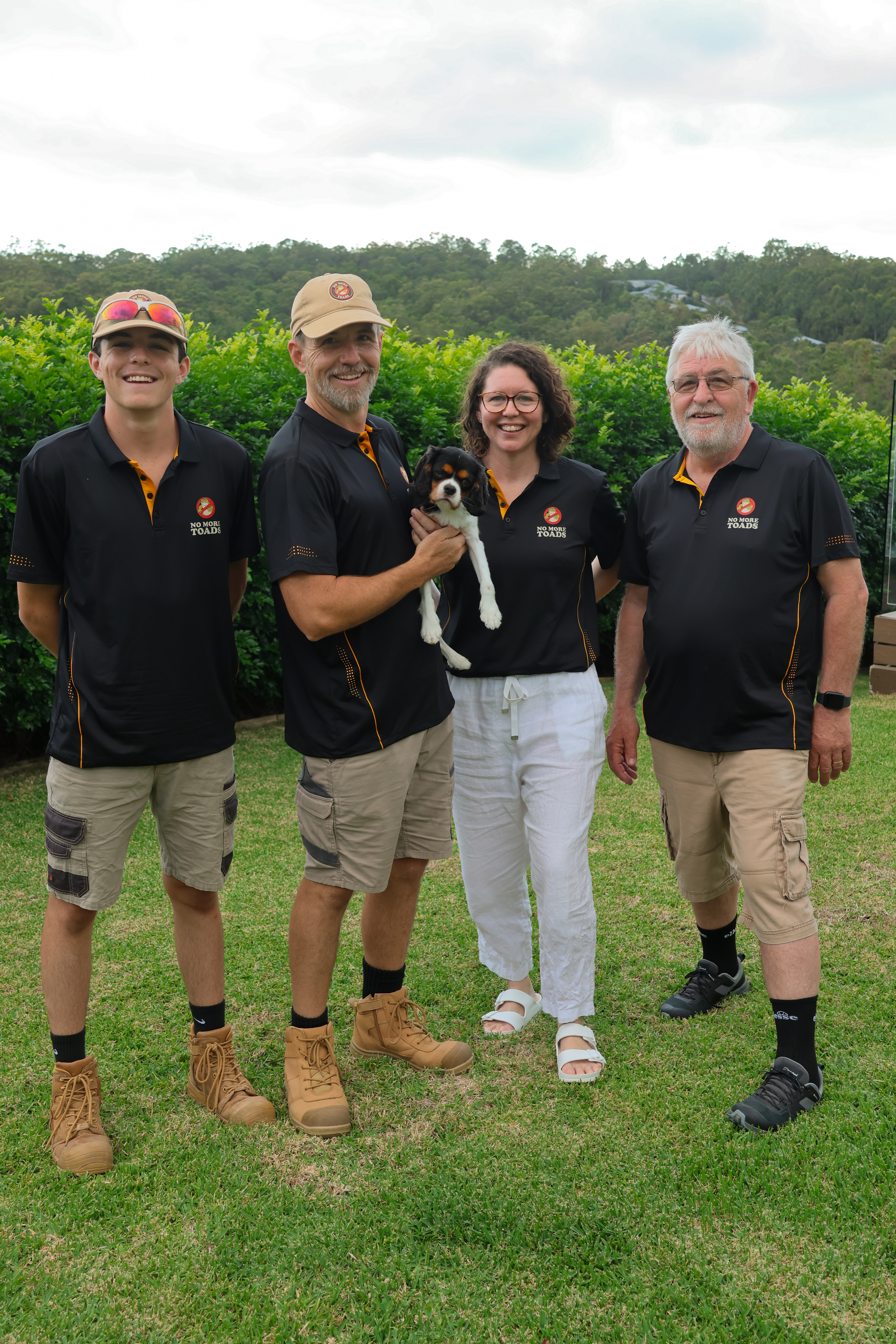 The No More Toads family — the whole crew together