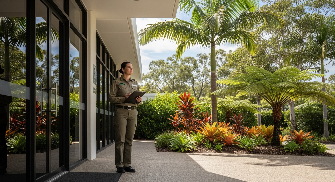 No More Toads professional conducting a commercial compliance inspection